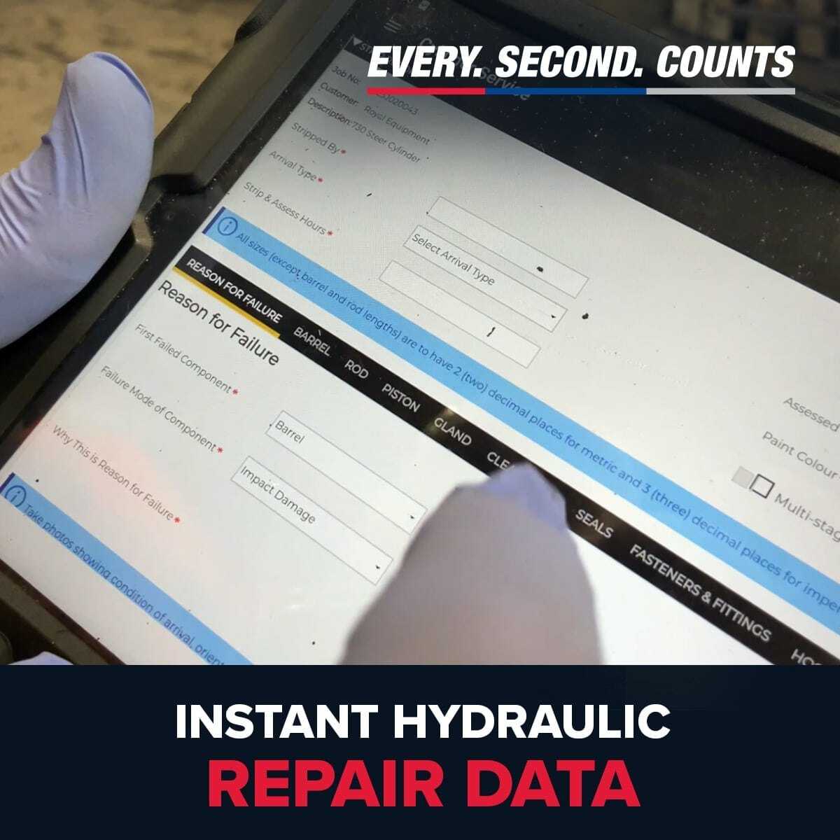 Introducing Frontrunner: Berendsen's Digital Hydraulic Cylinder Repair System.